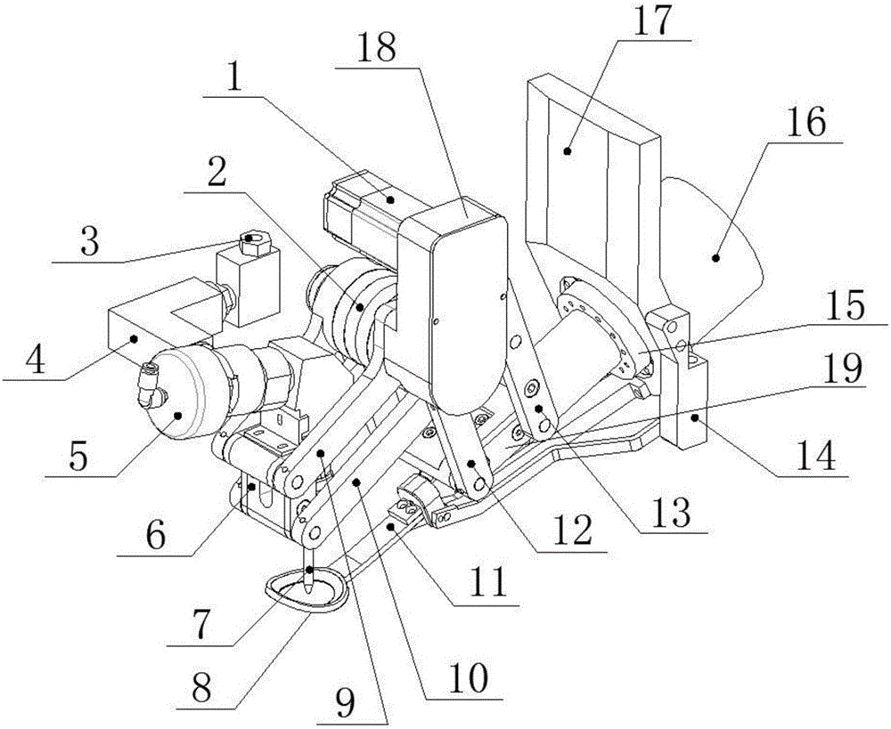 45-degree swing tool bit