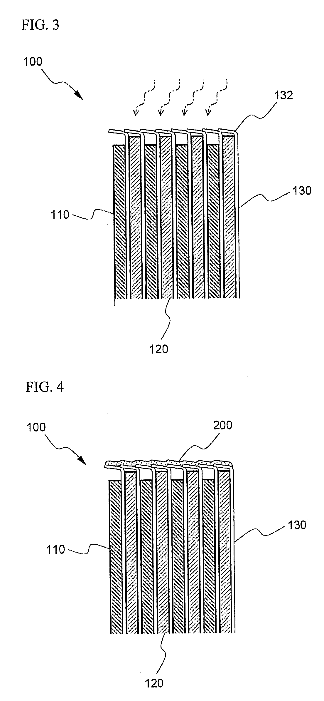 Battery assembly employed with separator of sealed top portion and secondary battery comprising the same