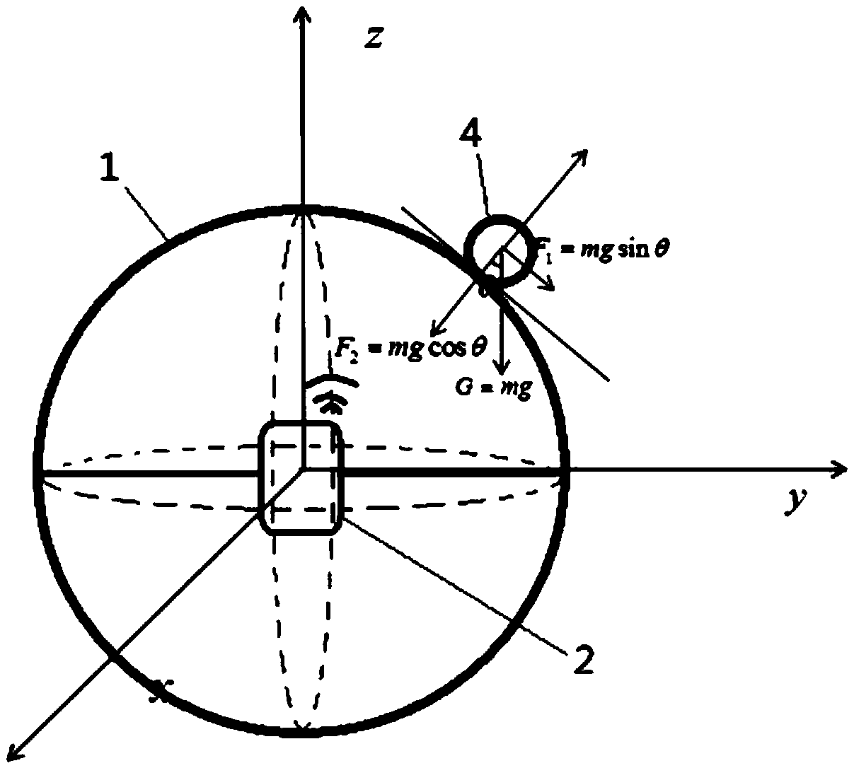 Rainfall measuring system based on rainwater knock recognition and measuring method thereof