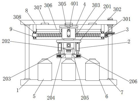 Pouring device for alkyd resin production and processing