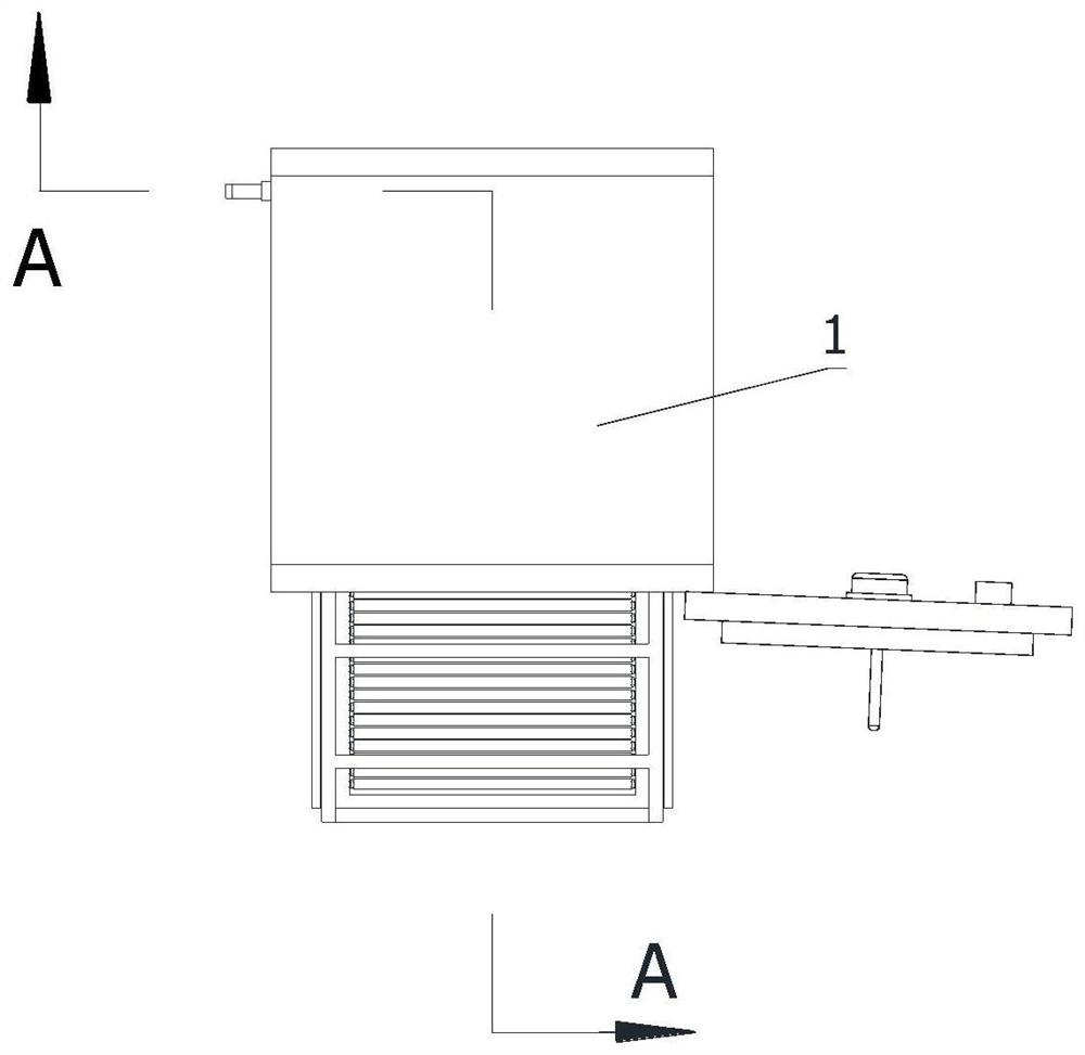 Aging furnace for alloy forging heat treatment process and control method of aging furnace