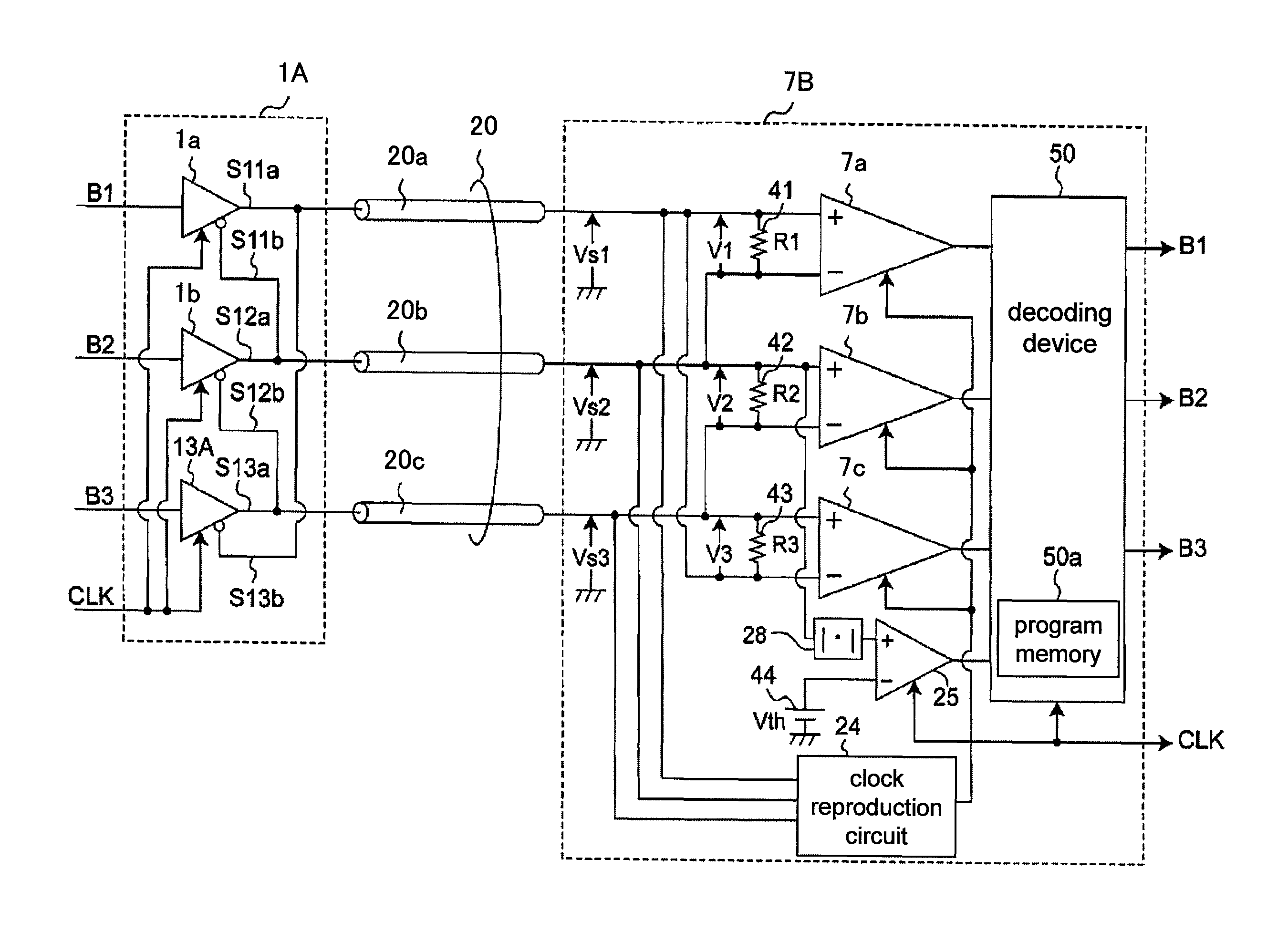 Differential transmission line connector