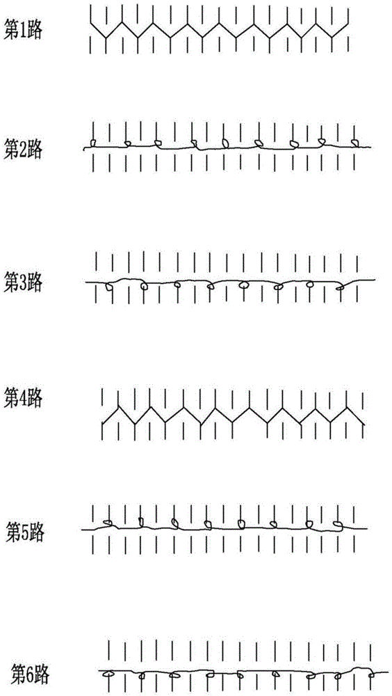 Weaving method of three-dimensional strong-absorption moisture-permeable fabric