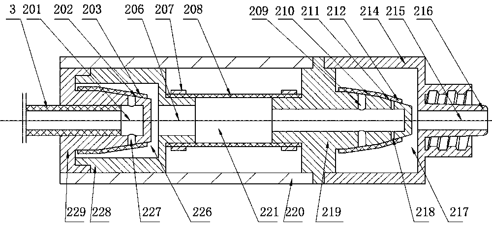 Safety injection pump with fluid bag