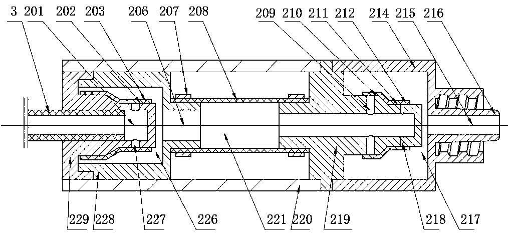 Safety injection pump with fluid bag