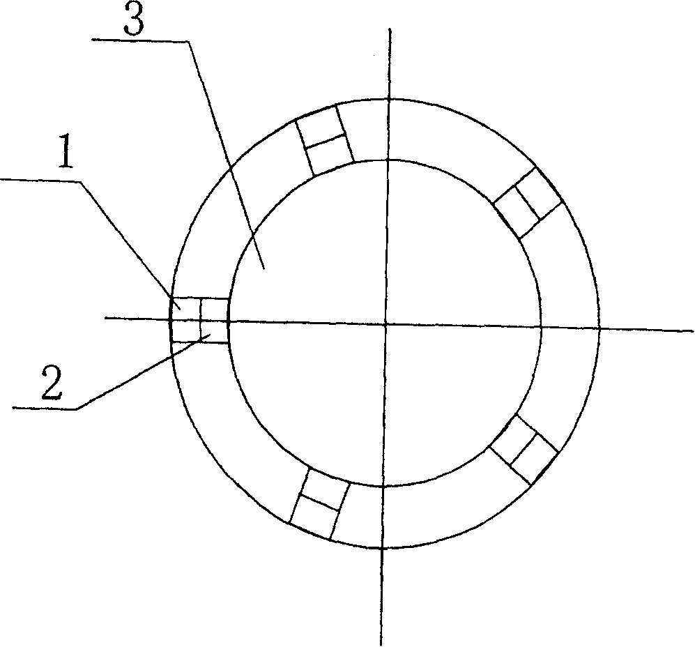 Construction method for ladle integral pouring and casing pouring liner