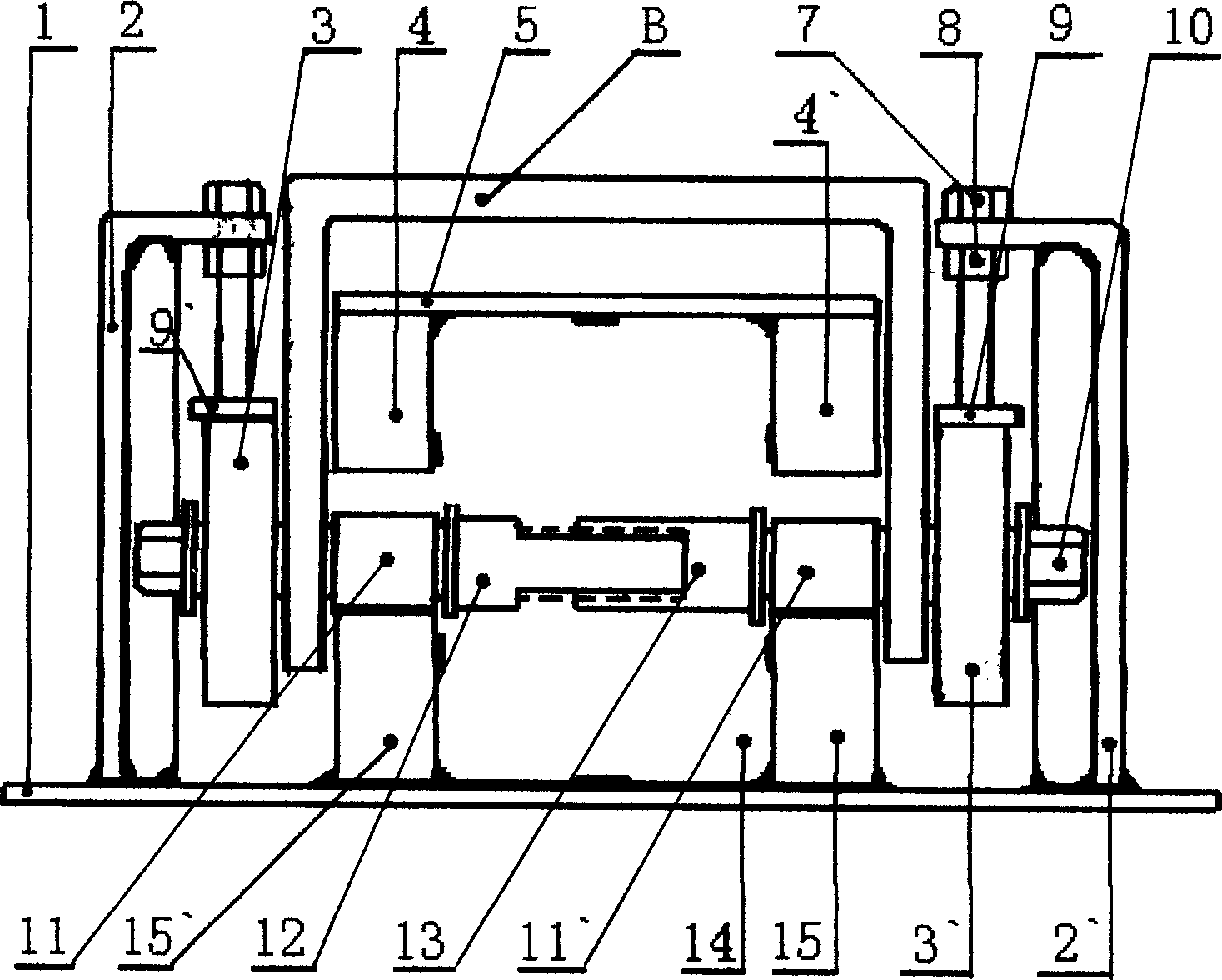 Squeeze-resisting safety seat of automobile