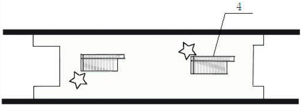 Method for determining state of passenger flow at local congestion points at transit station