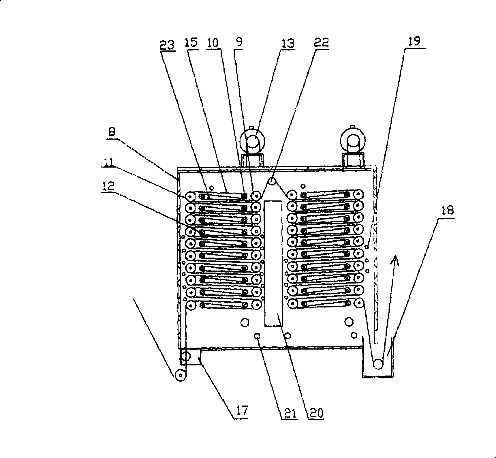 Kiering-bleaching dyeing-finishing equipment