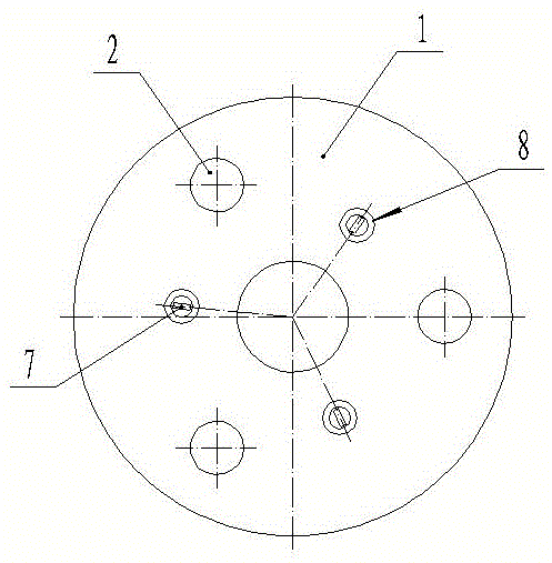 Pressing clamp for skew overlying rotor