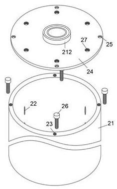 Novel explosion-proof motor noise reduction device