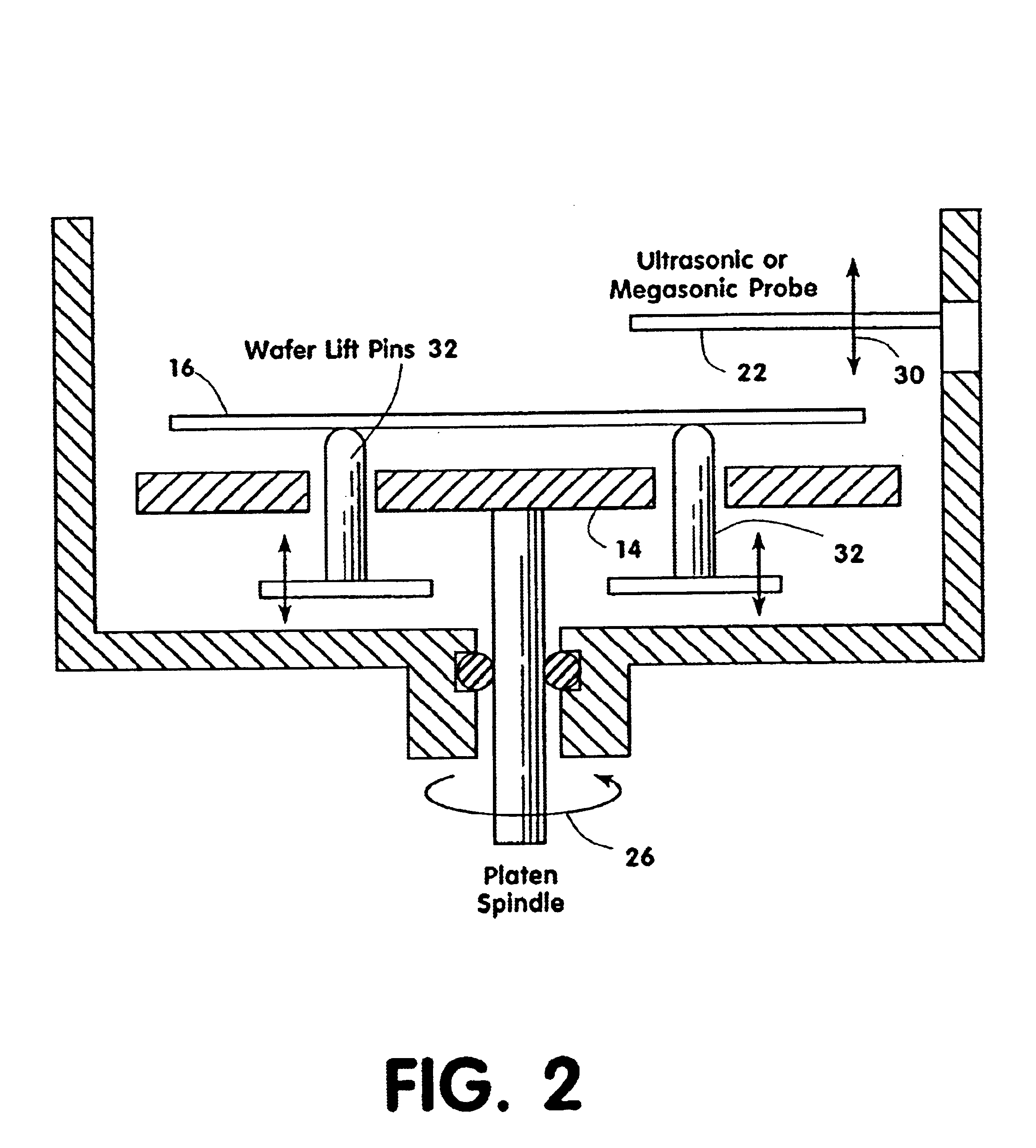 Method and apparatus for removing photoresist and post-etch residue from semiconductor substrates by in-situ generation of oxidizing species