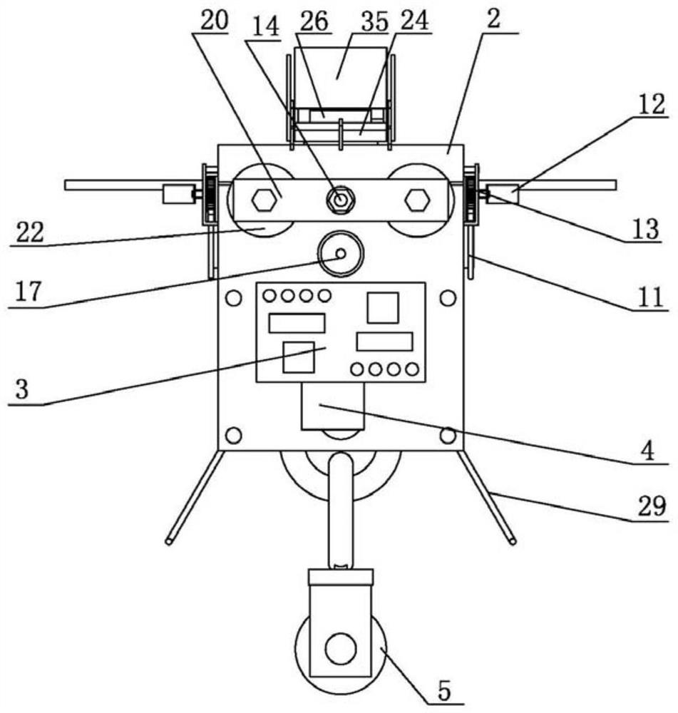 Temporary anti-drop device for transmission lines