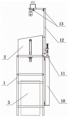 Equipment for preventing metal piece from adhering welding spatters