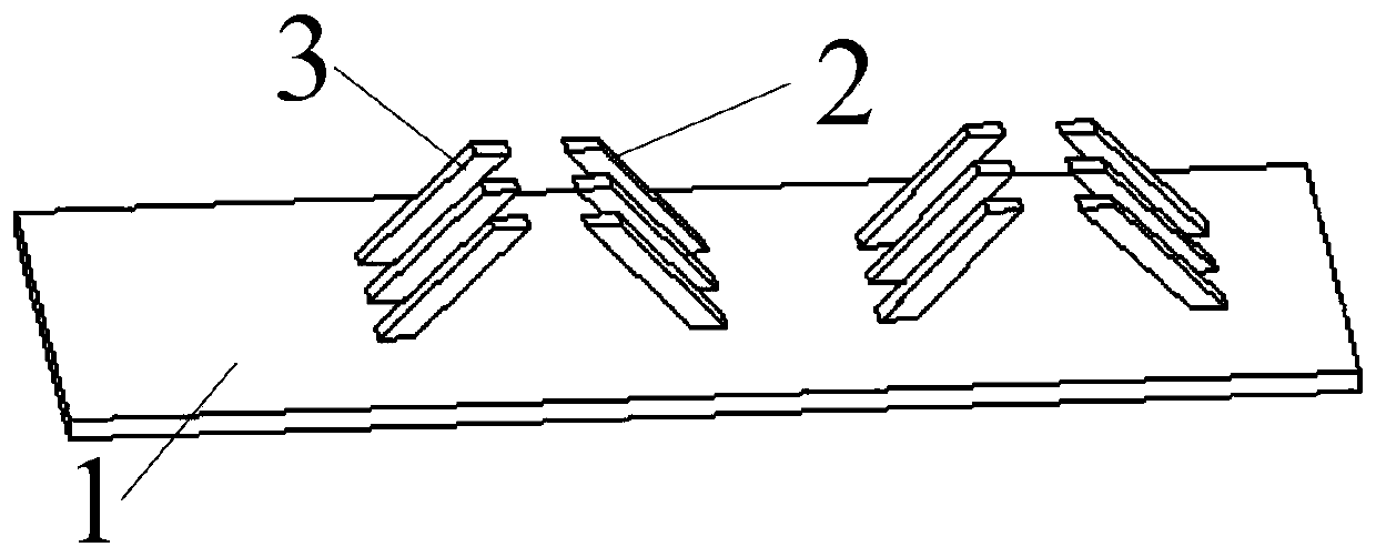 A heat exchange device based on inclined column and heat exchange method thereof