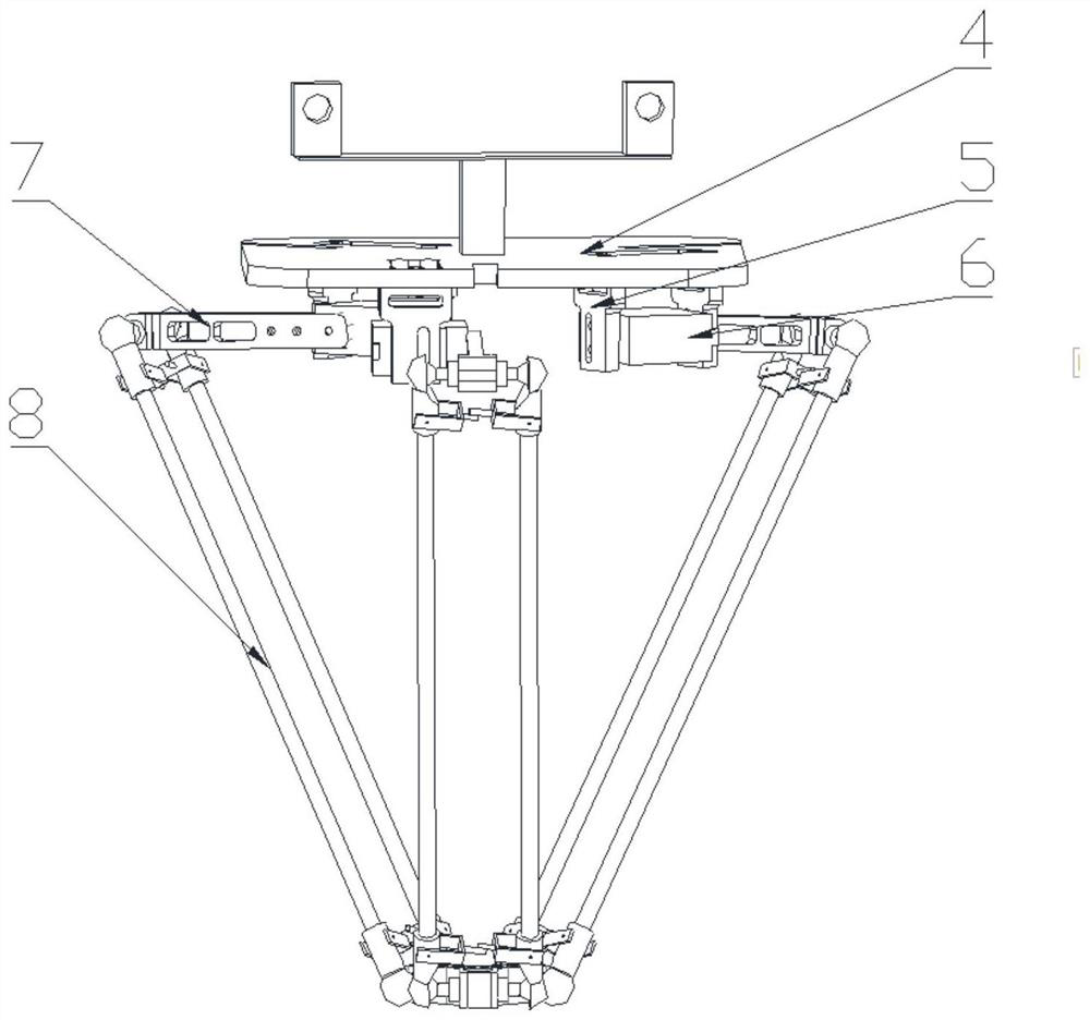 A tea picking device based on a drone equipped with a robotic arm