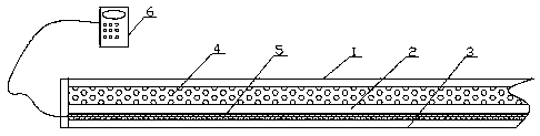 An energy-saving, heat-insulating, UV-resistant building curtain wall glass