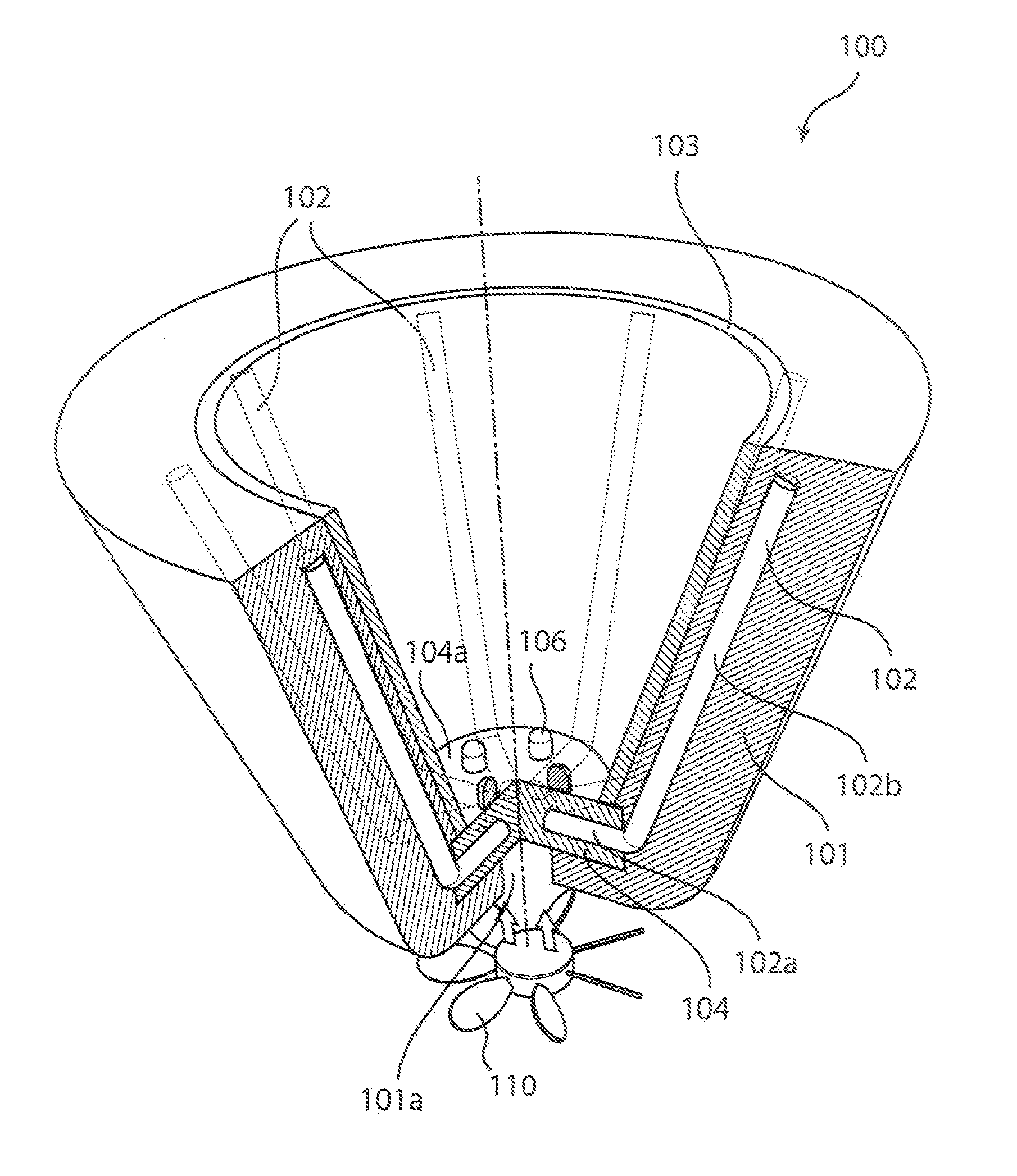 Heat managing device