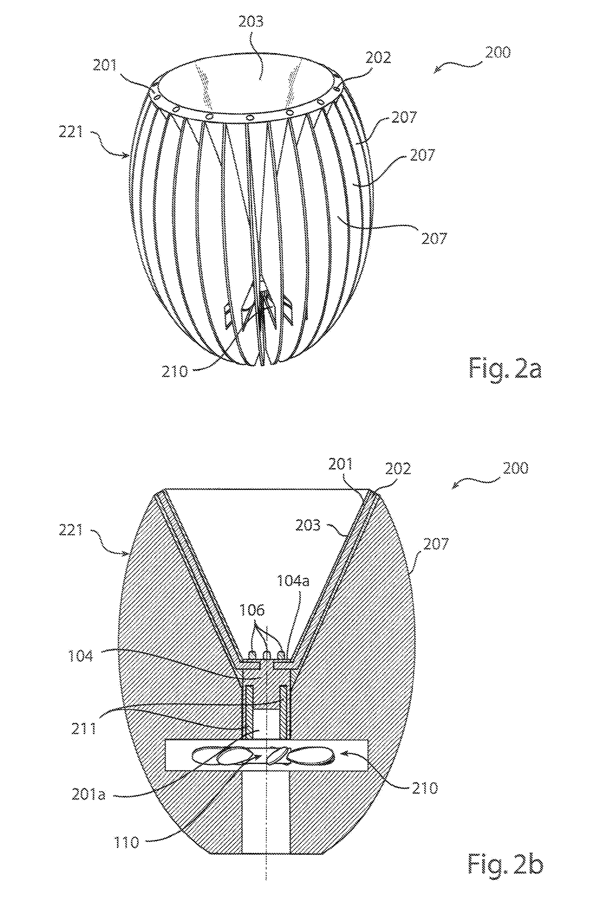 Heat managing device