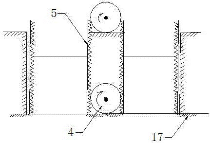 Intelligent elevator capable of driving plurality of lift cars to move circularly by utilizing gears