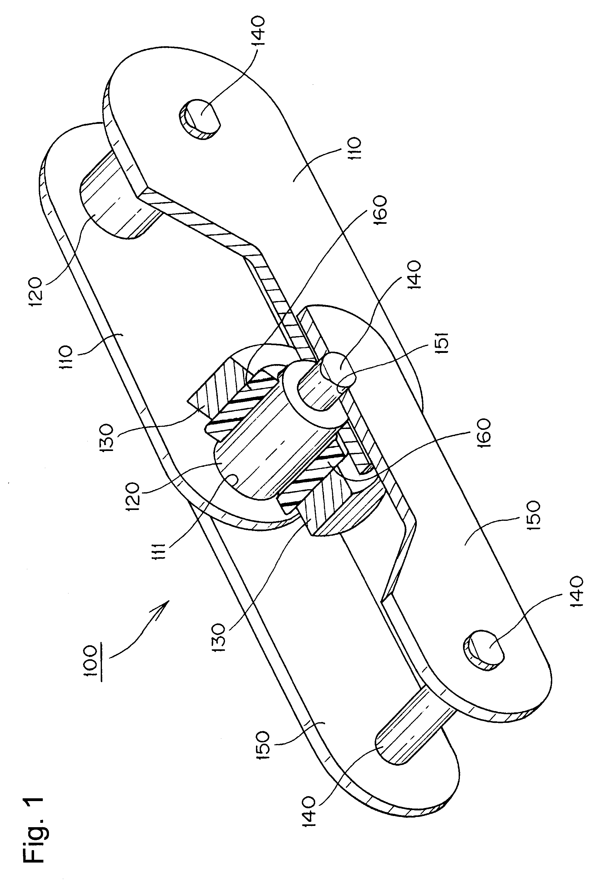 Wear resistant, heat resistant conveyor chain