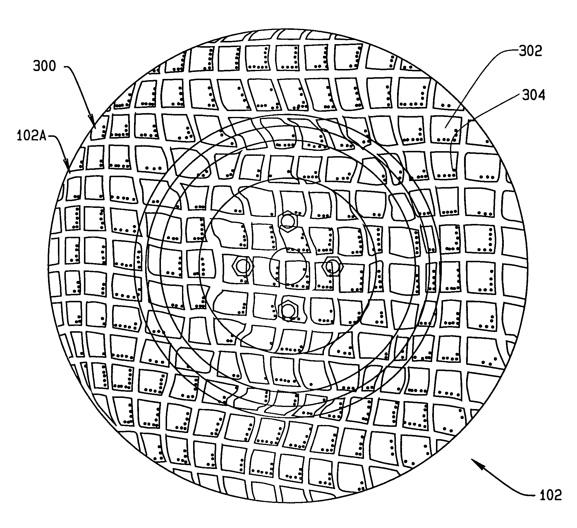 Method and apparatus for wheel alignment system target projection and illumination