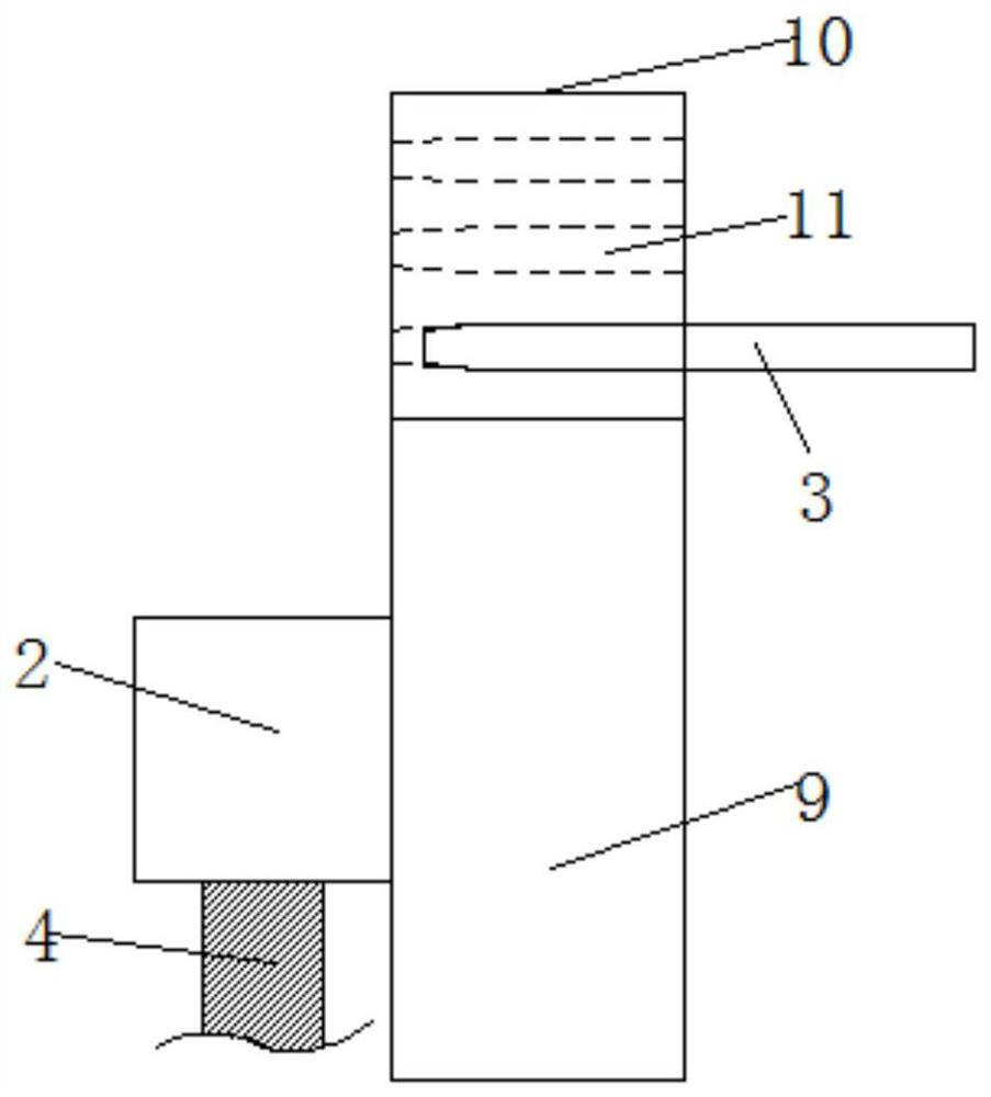 Gas pipe network meter reading device