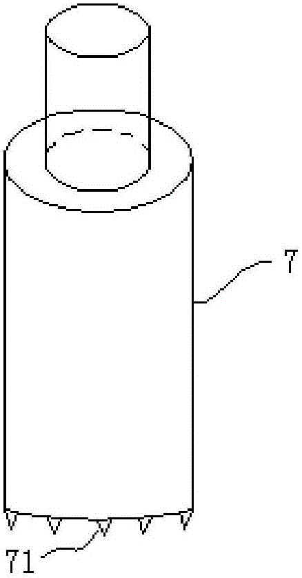 Integral type rotary obstacle clearing machine and obstacle clearing method