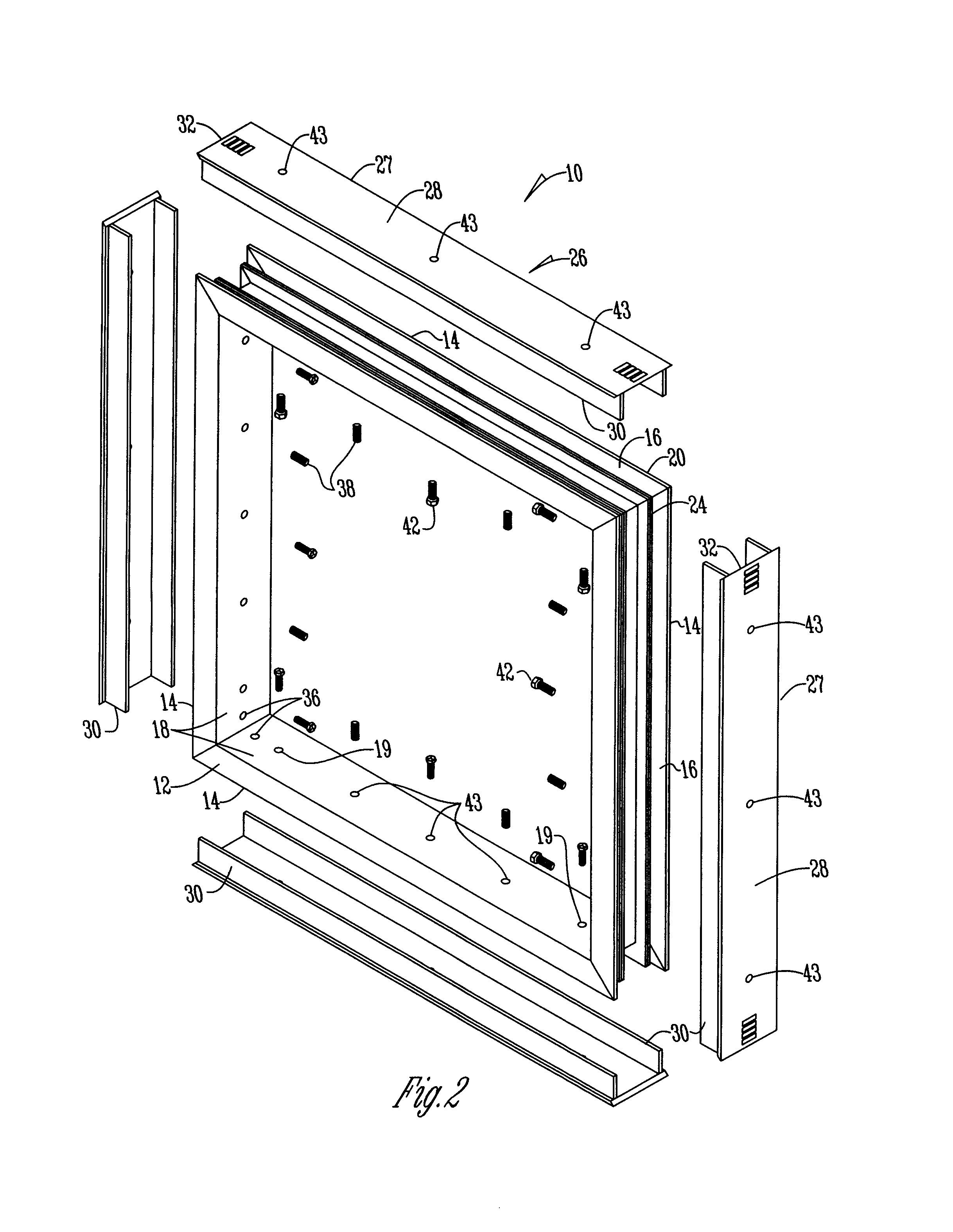 Adaptable basement window frame system