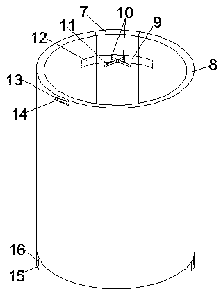 Prefabricated inspection well die and technology thereof for manufacturing inspection well