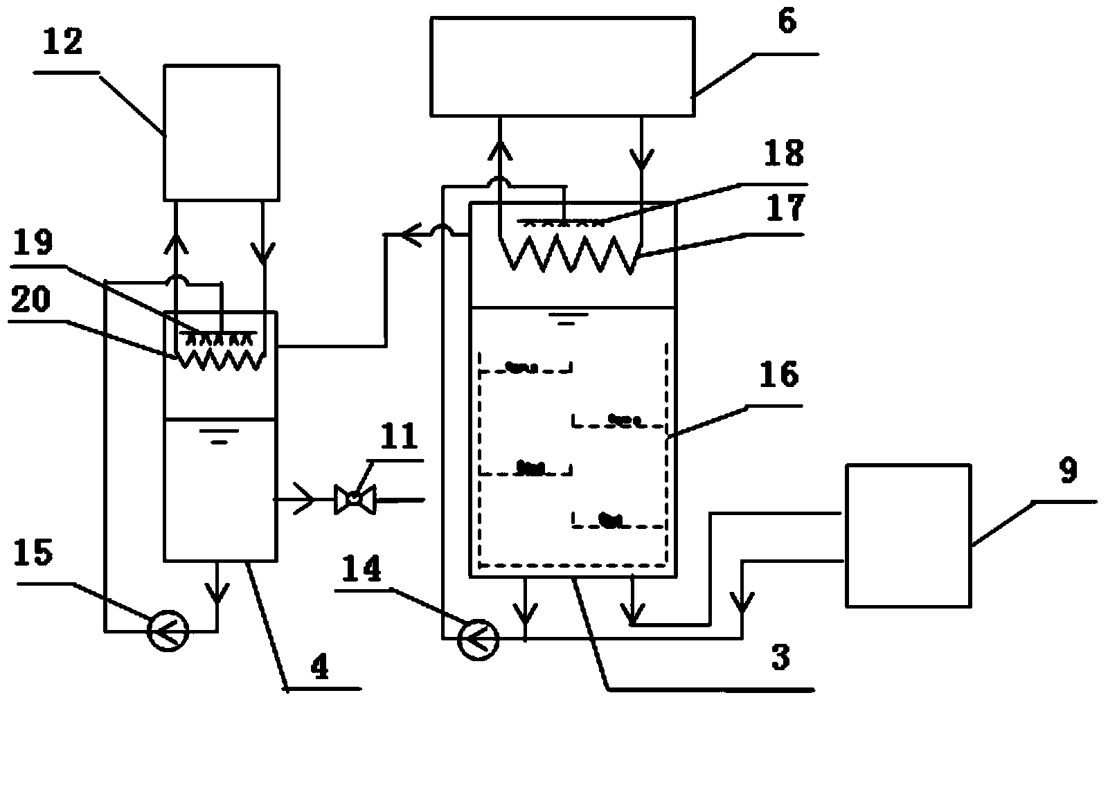 Three-phase energy storage method of solar air conditioner