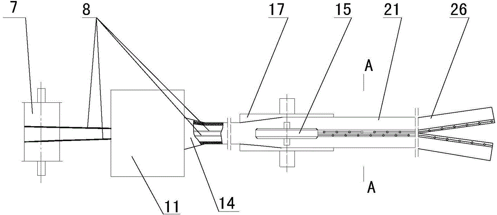 Cylindrical micro-porous labyrinth drip irrigation tape as well as machining method and equipment