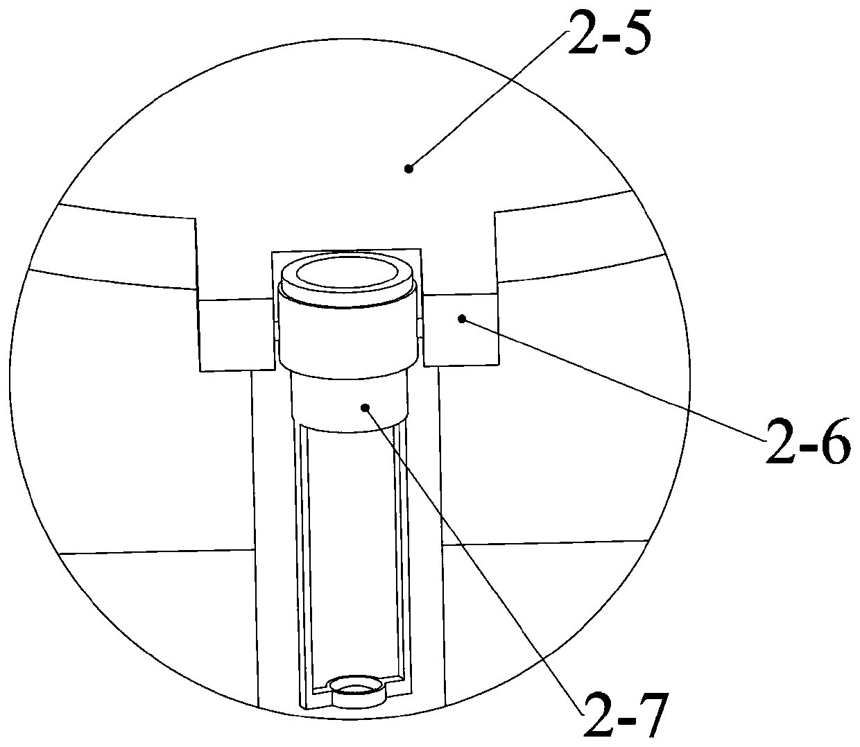 Fully-automatic blood extraction centrifuging device and extraction centrifuging method thereof