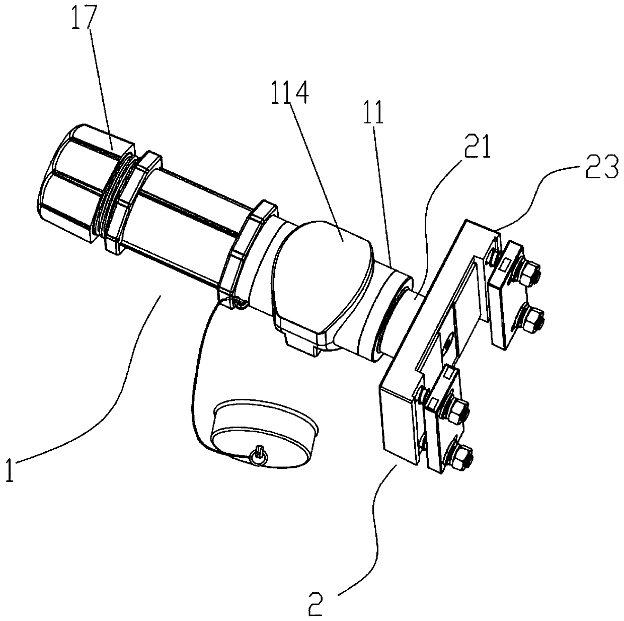 Quick-plug connector seat