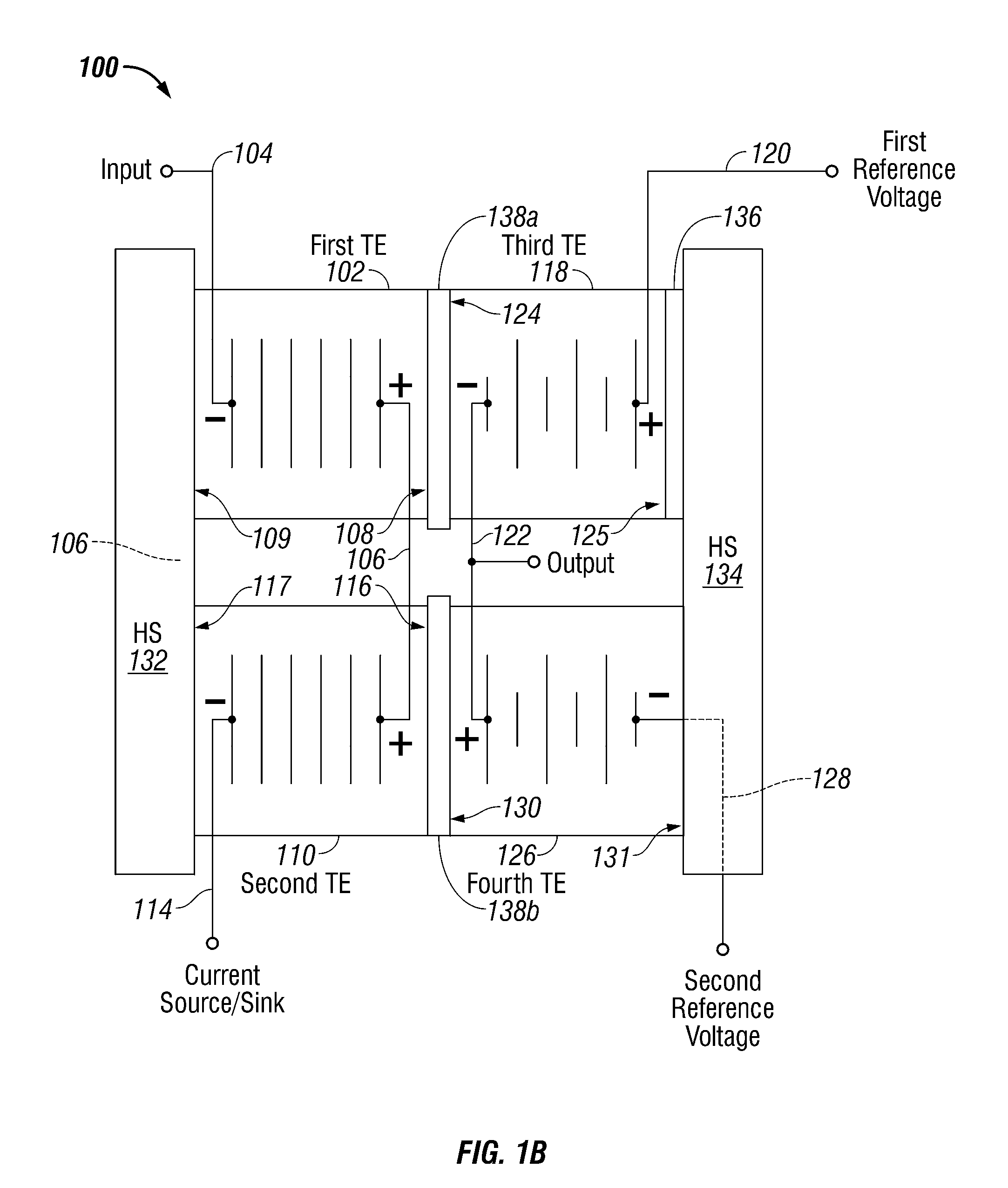 Thermal electric NAND gate