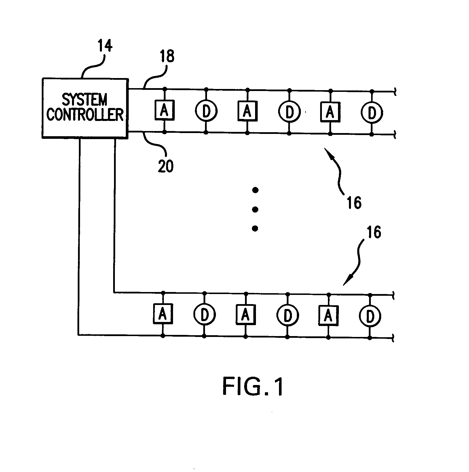 Emergency lighting system with improved monitoring