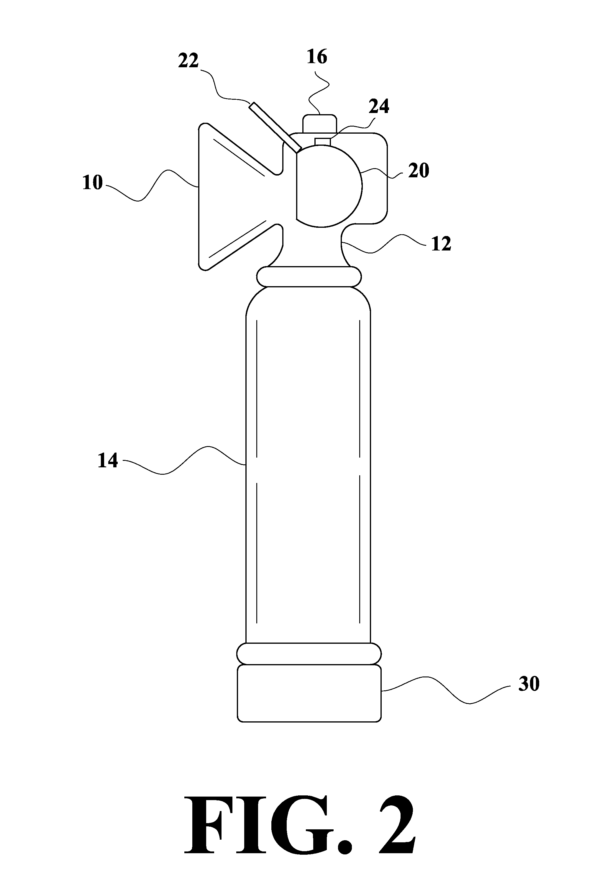 Ultrasonic and/or infrasonic animal repellent horn powered by compressed air canister combined with a strobe light