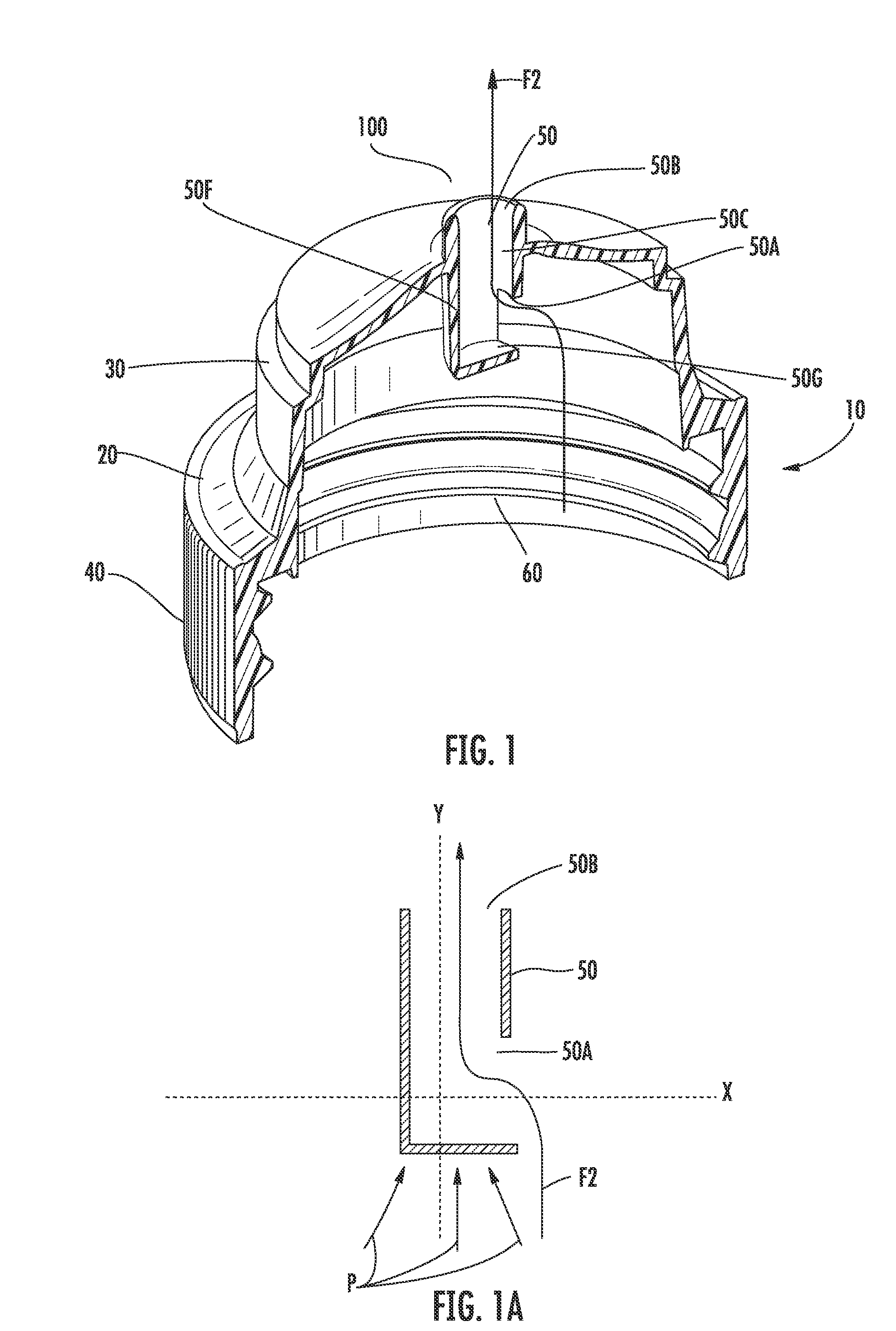 Dispensing closure with obstructed, offset, non-linear flow profile