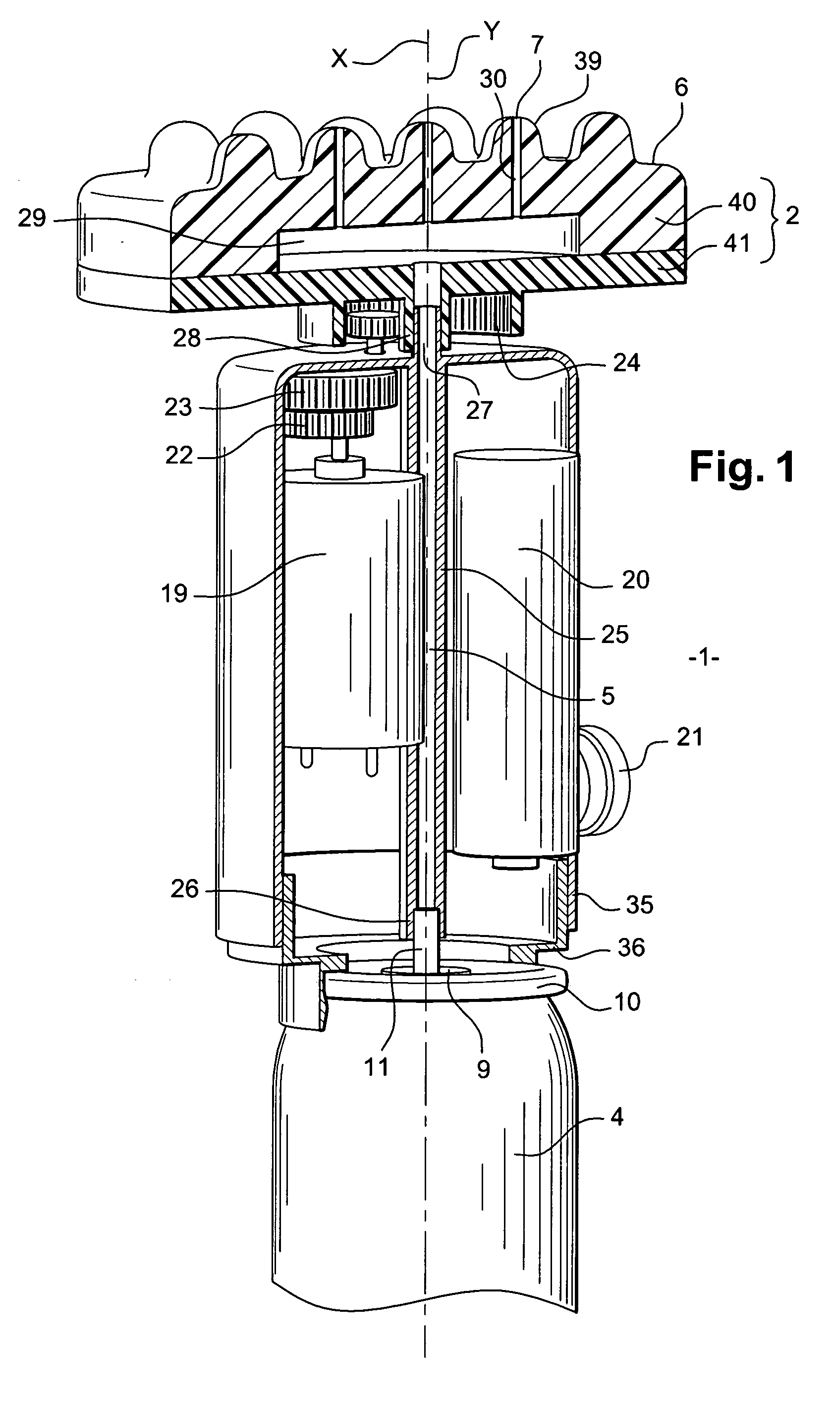 Massage and/or dispensing appliance