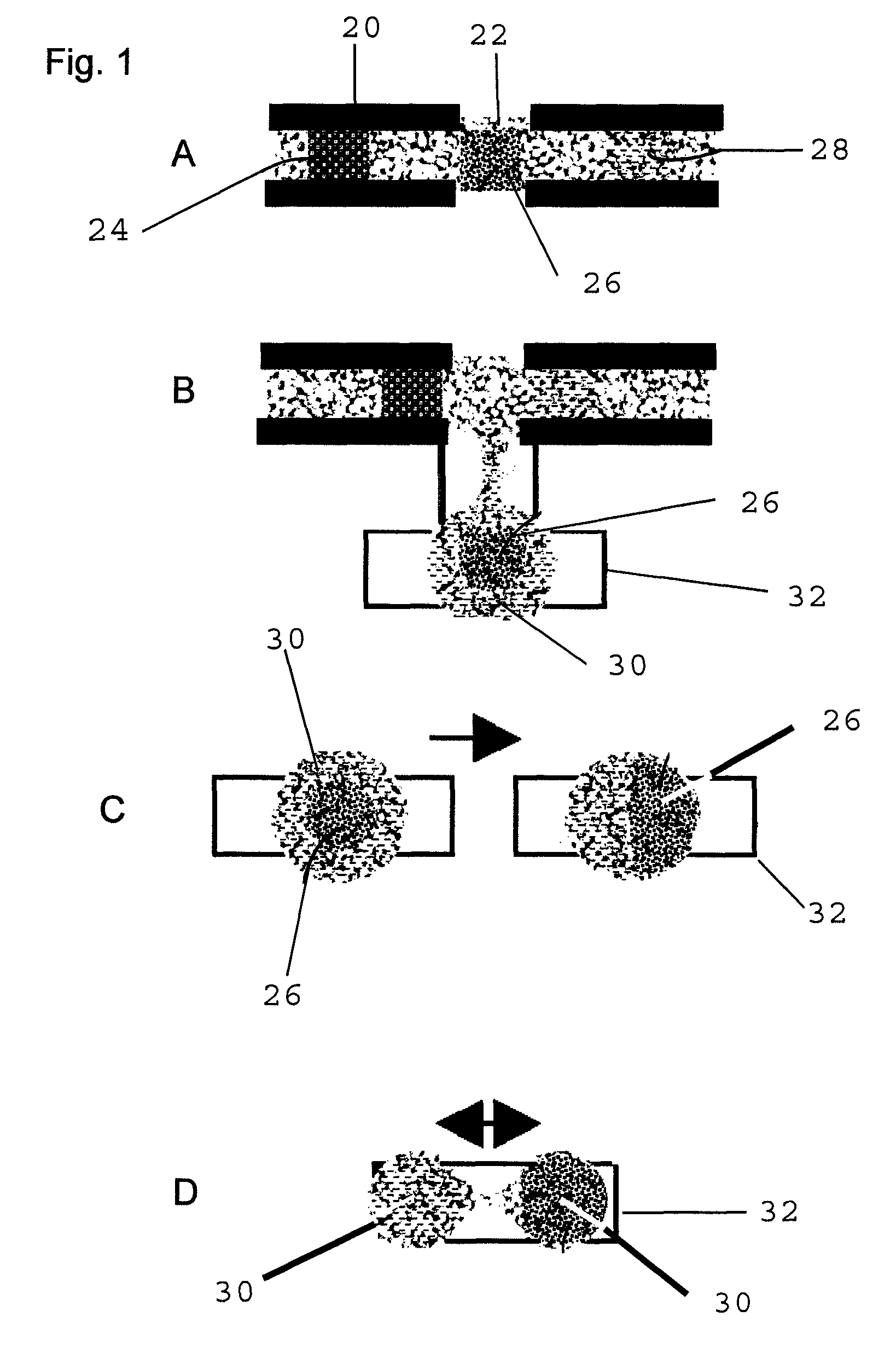 Droplet extraction from a liquid column for on-chip microfluidics