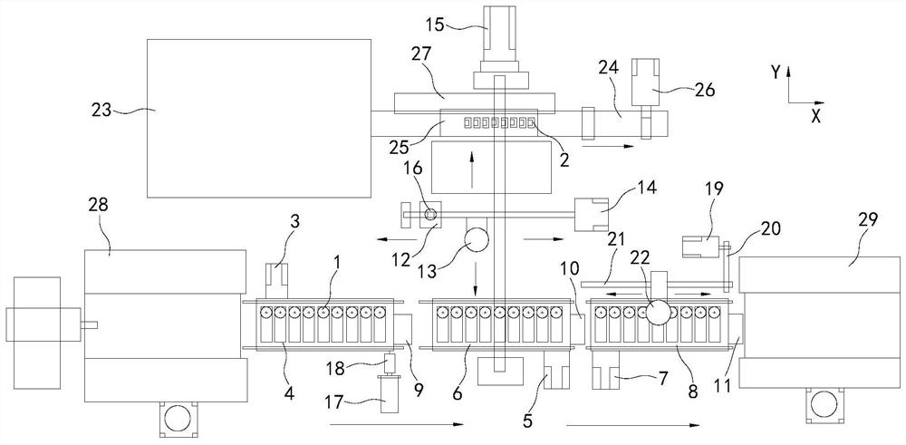 A fully automatic labeling equipment for electronic components based on vision correction