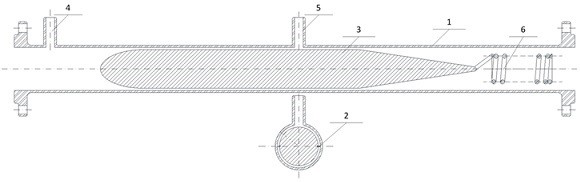 Differential pressure adaptive metering section of a differential pressure flowmeter