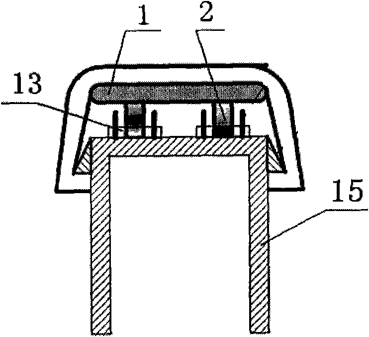 Composite automobile bumper