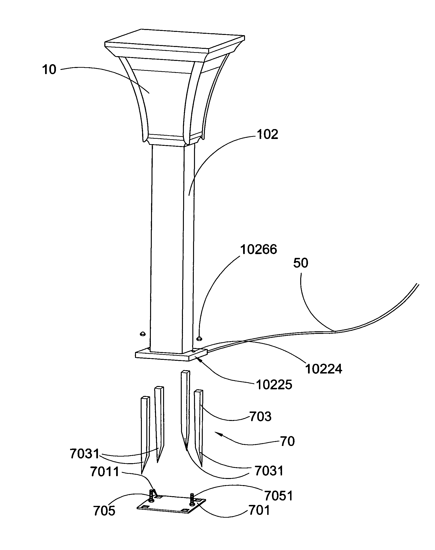 Solar lighting apparatus and system thereof