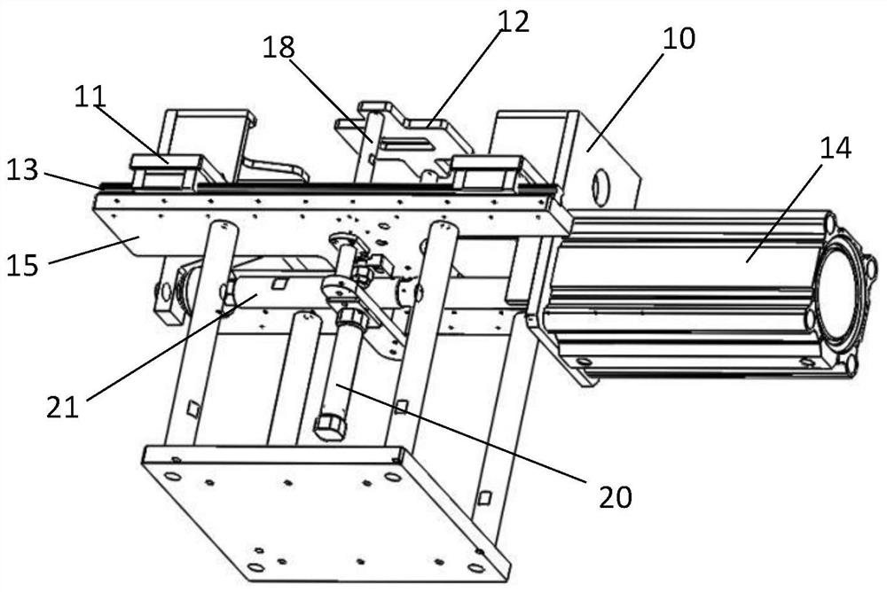 A pressing device based on shoe toe cap