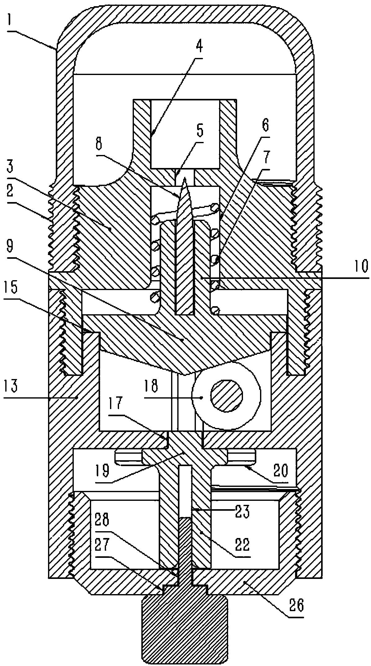 Mini-type guide missile fuse