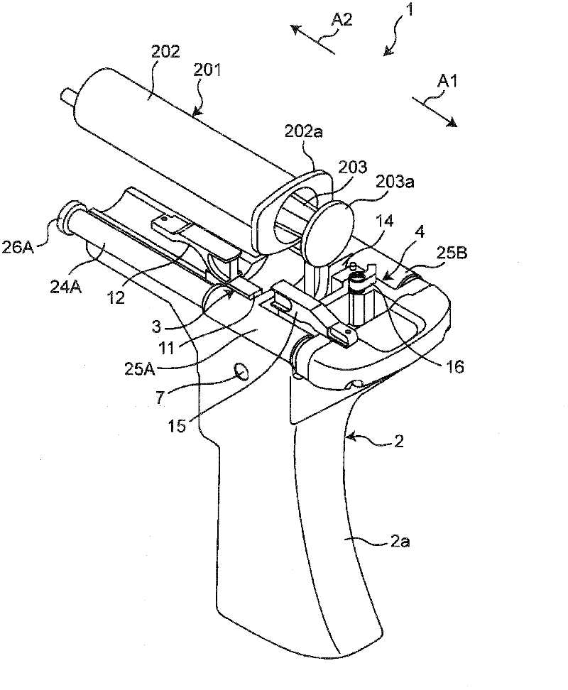 Syringe drive device and medication dispensing device