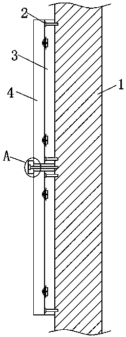 Anti-falling device for building components used in building construction