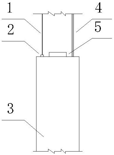 Foundation pit precipitation automatic starting and stopping device