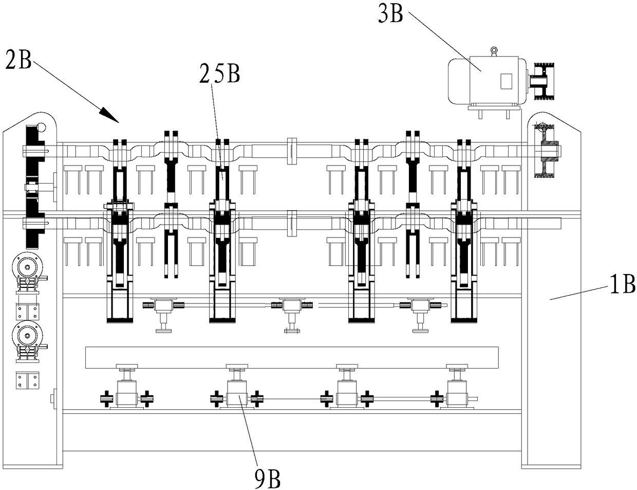 Automatic electrostatic cloth processing equipment